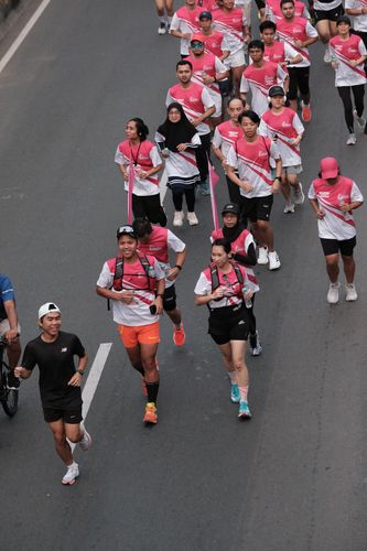 Race photo from Smartfren Run 2024 Vibes