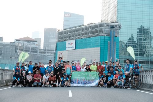 Race photo from Lari Bareng Yuk!