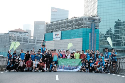 Race photo from Lari Bareng Yuk!