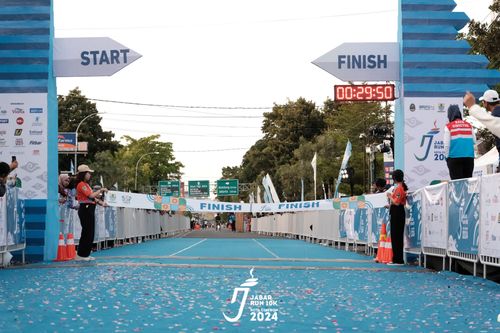 Race photo from Jabar Run 10K 2024