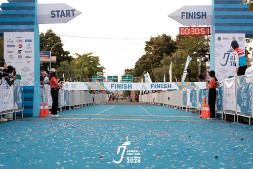 Race photo from Jabar Run 10K 2024