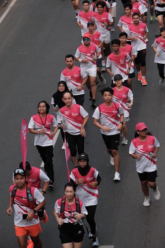 Race photo from Smartfren Run 2024 Vibes