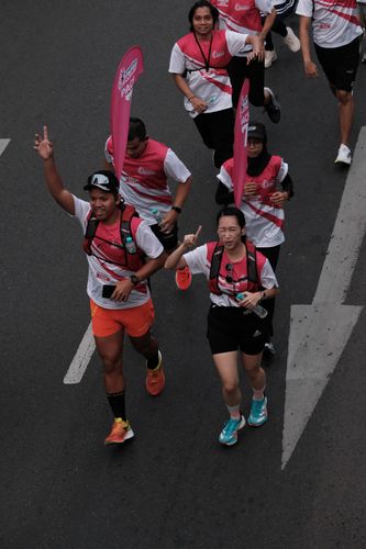 Race photo from Smartfren Run 2024 Vibes