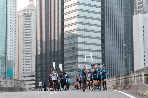 Race photo from Lari Bareng Yuk!