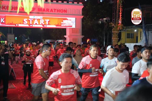 Race photo from Kediri Half Marathon 2025