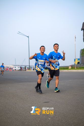 Race photo from ISOPlus Run 2024 Jakarta