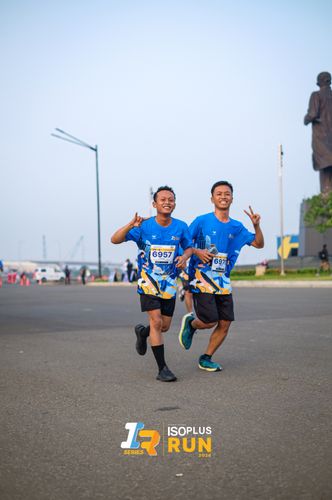 Race photo from ISOPlus Run 2024 Jakarta