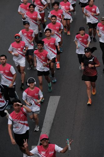 Race photo from Smartfren Run 2024 Vibes