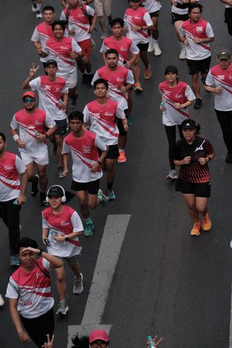 Race photo from Smartfren Run 2024 Vibes