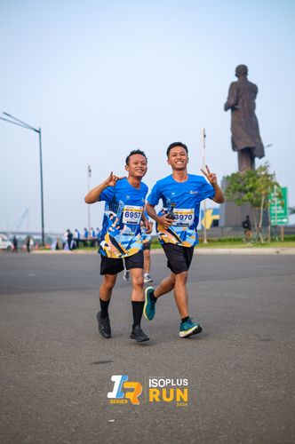 Race photo from ISOPlus Run 2024 Jakarta