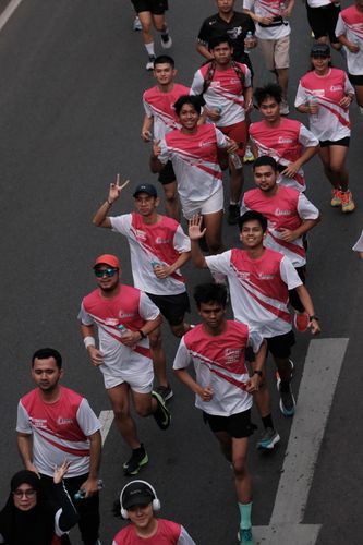 Race photo from Smartfren Run 2024 Vibes