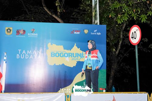 Race photo from Taman Budaya x BOGORUN 2025