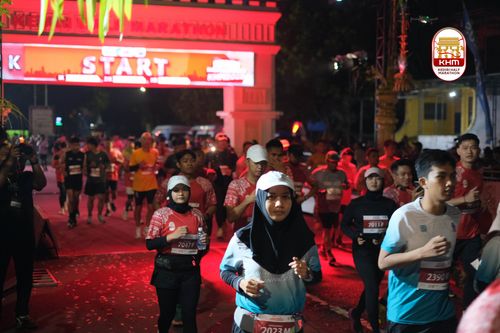 Race photo from Kediri Half Marathon 2025