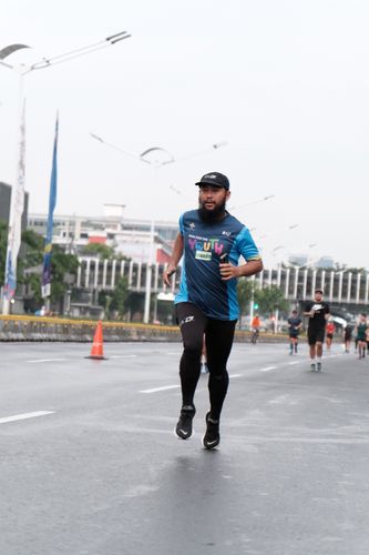 Race photo from Road to BAF Lions Run 2024