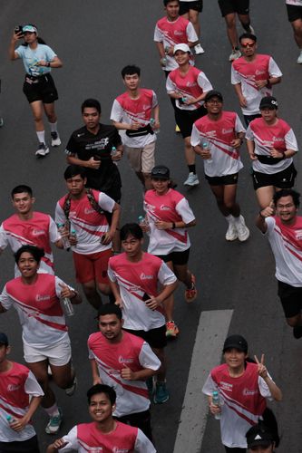 Race photo from Smartfren Run 2024 Vibes