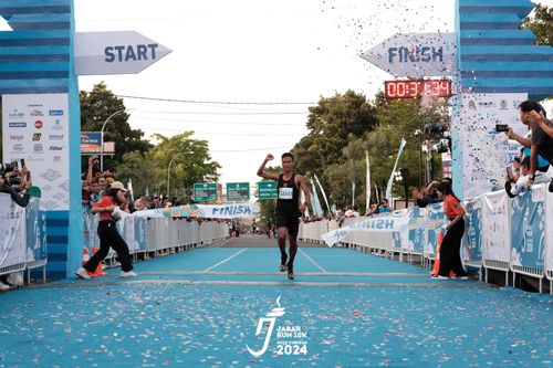 Race photo from Jabar Run 10K 2024