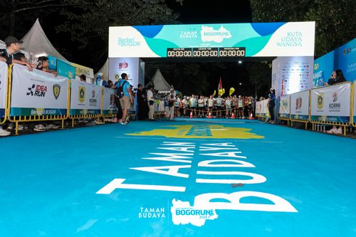 Race photo from Taman Budaya x BOGORUN 2025