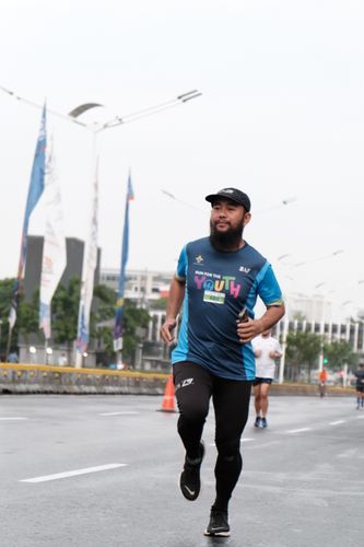 Race photo from Road to BAF Lions Run 2024