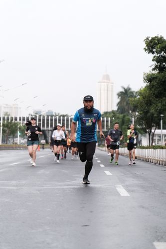 Race photo from Road to BAF Lions Run 2024