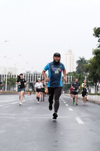 Race photo from Road to BAF Lions Run 2024