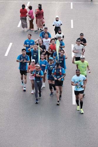 Race photo from Lari Bareng Yuk!