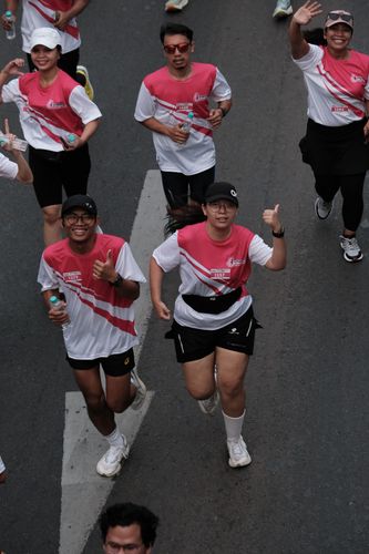 Race photo from Smartfren Run 2024 Vibes