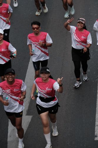Race photo from Smartfren Run 2024 Vibes
