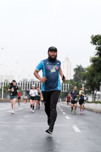 Race photo from Road to BAF Lions Run 2024
