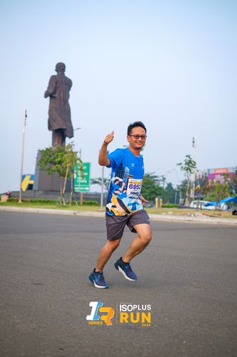 Race photo from ISOPlus Run 2024 Jakarta