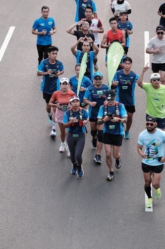 Race photo from Lari Bareng Yuk!