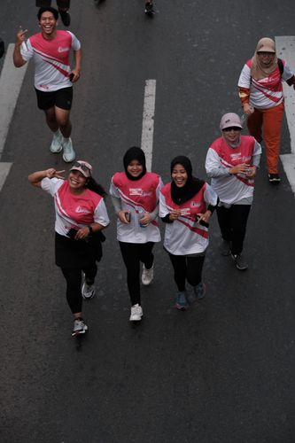Race photo from Smartfren Run 2024 Vibes