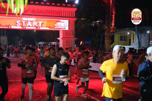 Race photo from Kediri Half Marathon 2025