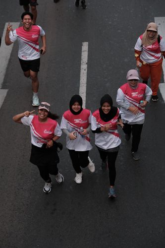 Race photo from Smartfren Run 2024 Vibes