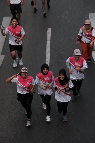 Race photo from Smartfren Run 2024 Vibes