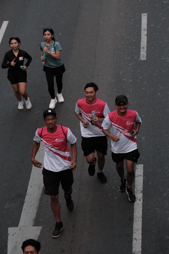 Race photo from Smartfren Run 2024 Vibes