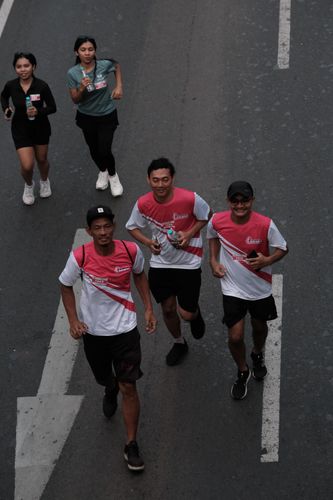 Race photo from Smartfren Run 2024 Vibes