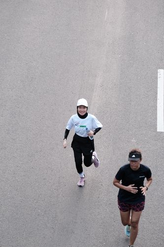 Race photo from Lari Bareng Yuk!