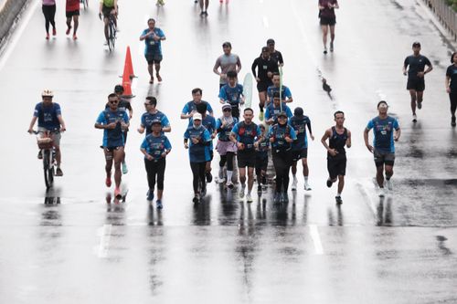 Race photo from Road to BAF Lions Run 2024