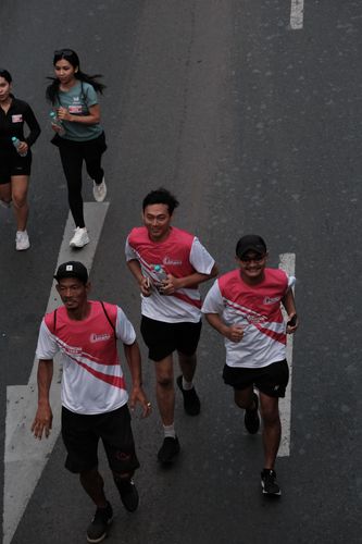 Race photo from Smartfren Run 2024 Vibes