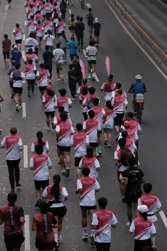 Race photo from Smartfren Run 2024 Vibes