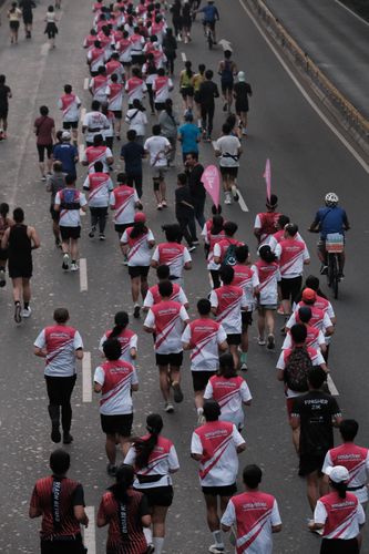 Race photo from Smartfren Run 2024 Vibes