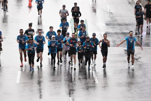 Race photo from Road to BAF Lions Run 2024