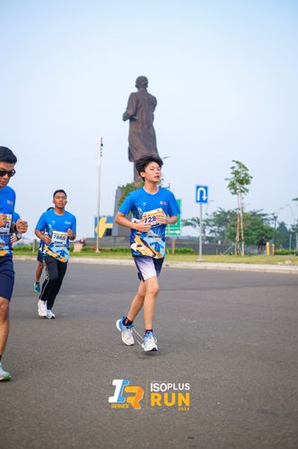 Race photo from ISOPlus Run 2024 Jakarta