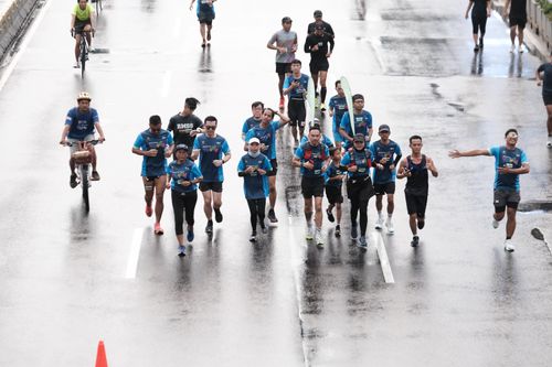 Race photo from Road to BAF Lions Run 2024