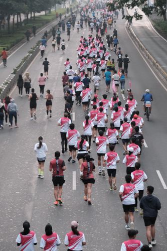 Race photo from Smartfren Run 2024 Vibes