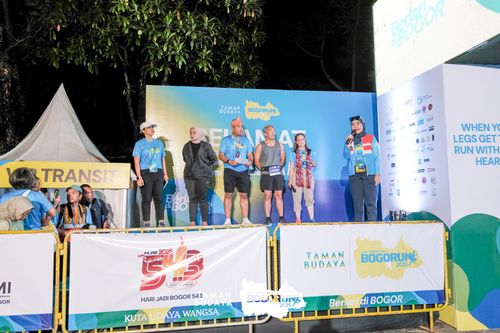 Race photo from Taman Budaya x BOGORUN 2025
