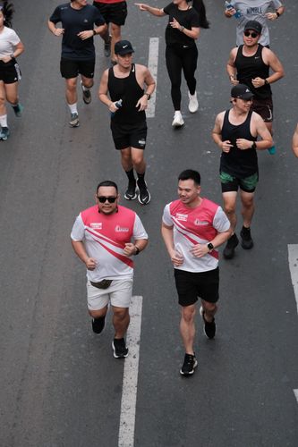 Race photo from Smartfren Run 2024 Vibes