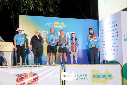 Race photo from Taman Budaya x BOGORUN 2025
