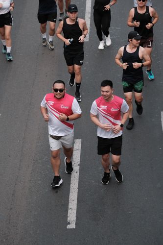 Race photo from Smartfren Run 2024 Vibes