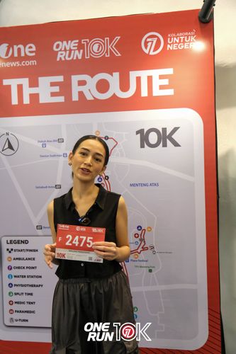 Race photo from ONE RUN 10K 2025